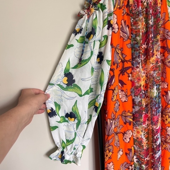 NWT Tory Burch Runway Collection Shasta Floral Dress Sz 4 - Picture 13 of 16